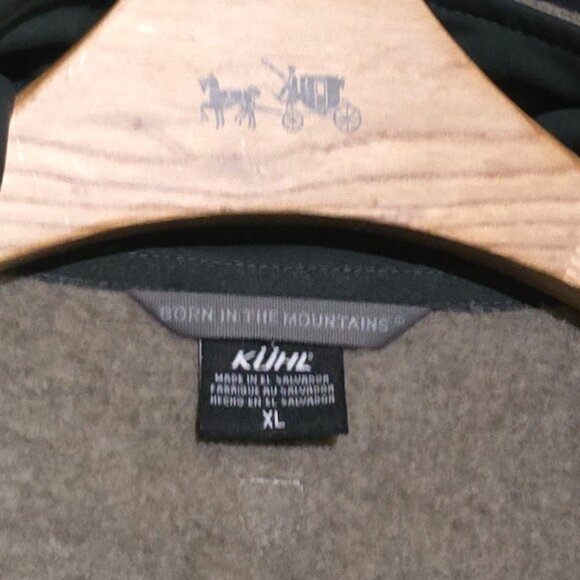 Kuhl #3110 Men's Interceptr Fleece Full Zip Vest - Beige - Sz XL* - Picture 5 of 7